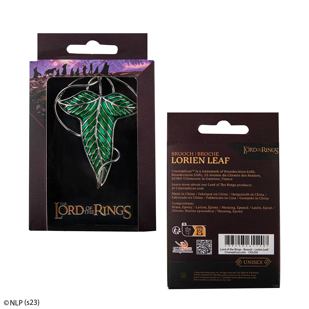 Broche Feuille de la Lorien (Cinereplicas) - Image 3