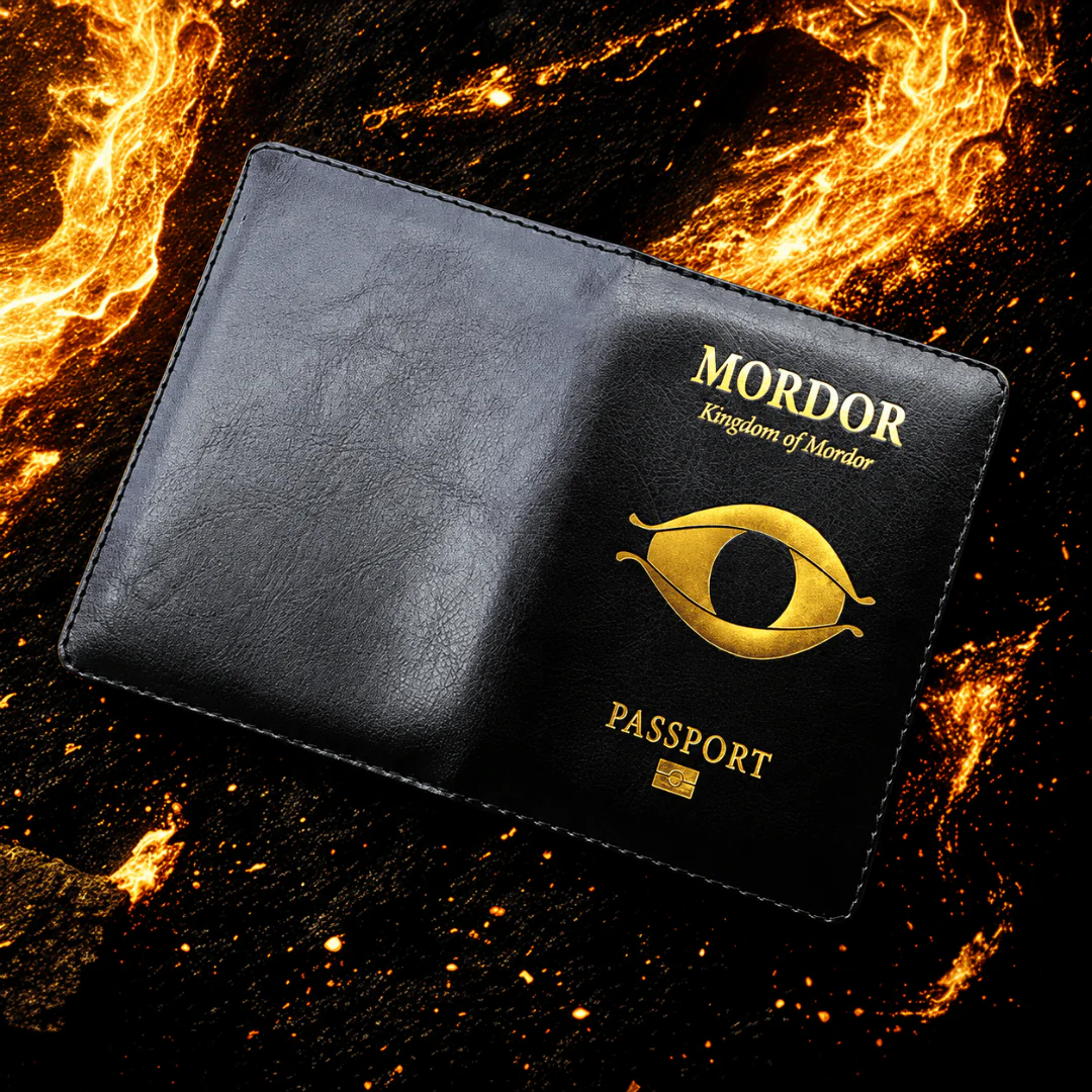 Couverture de passeport Mordor
