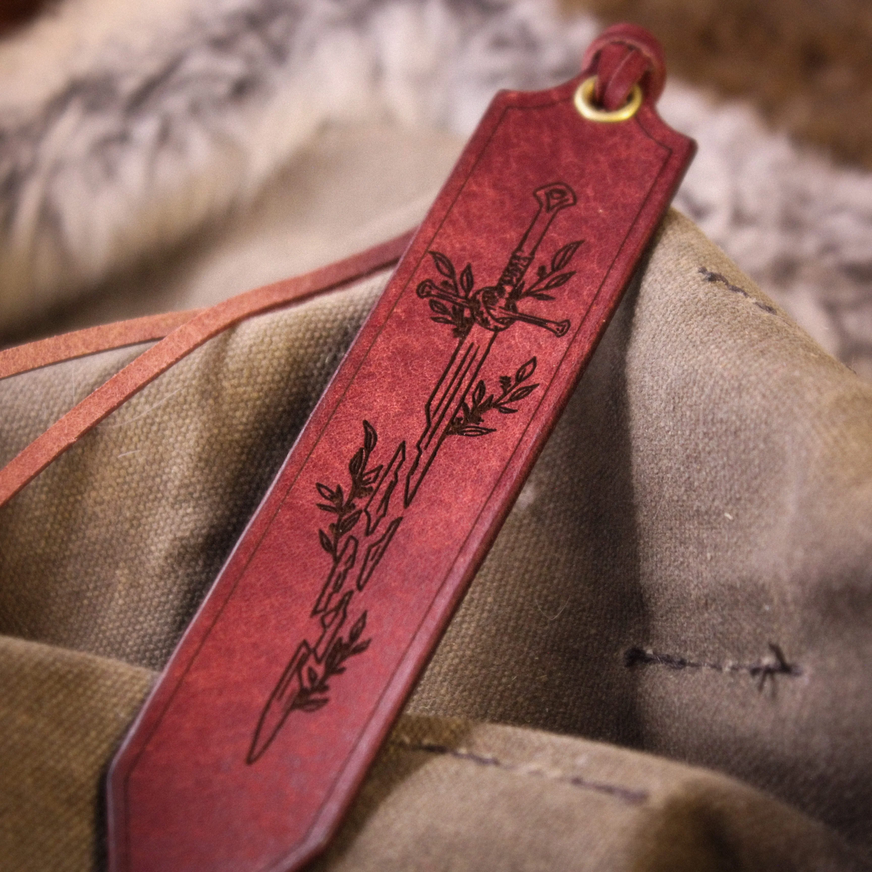 Marque-pages artisanal - Lame Brisée - Image 2