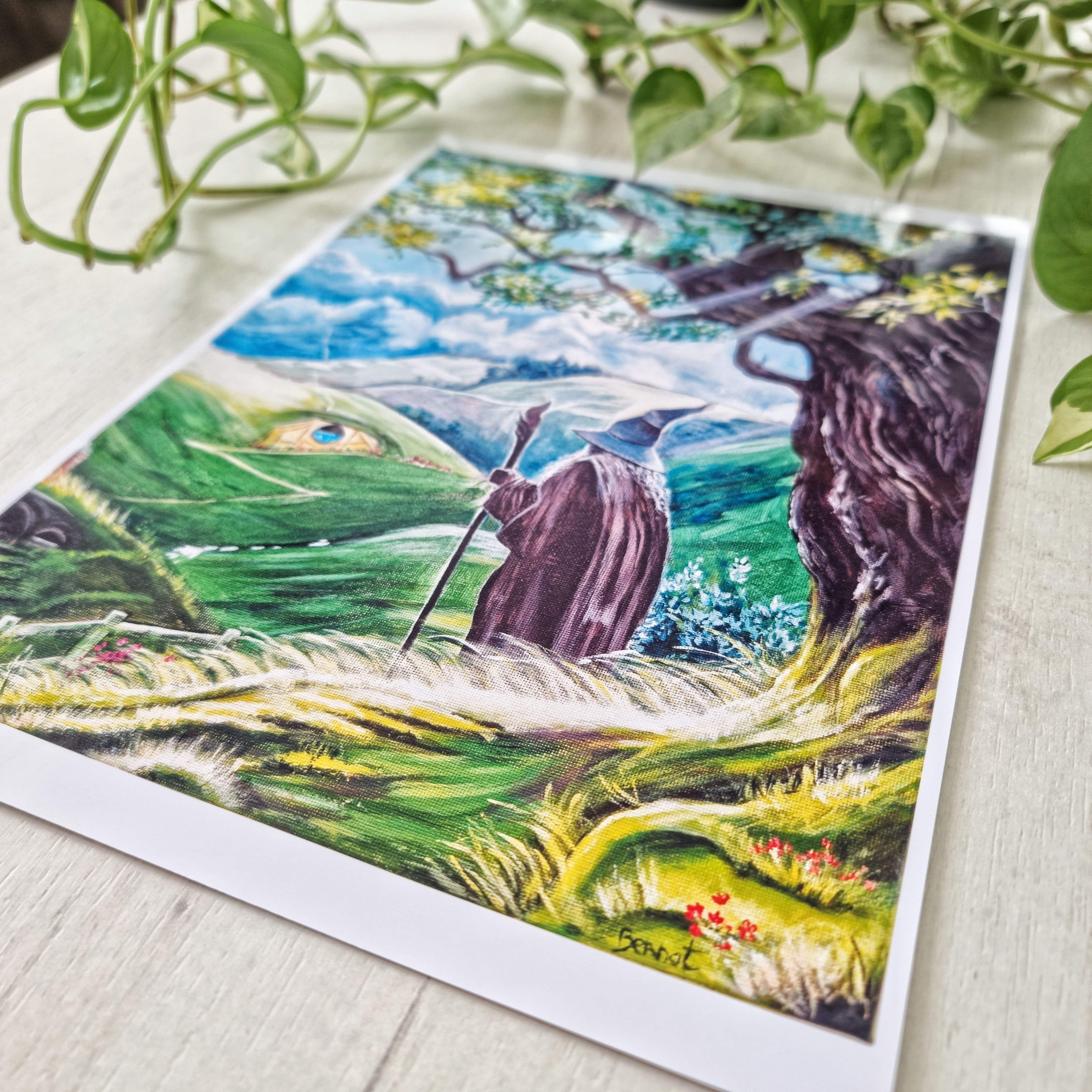 Print L'arrivée de Gandalf - Image 3