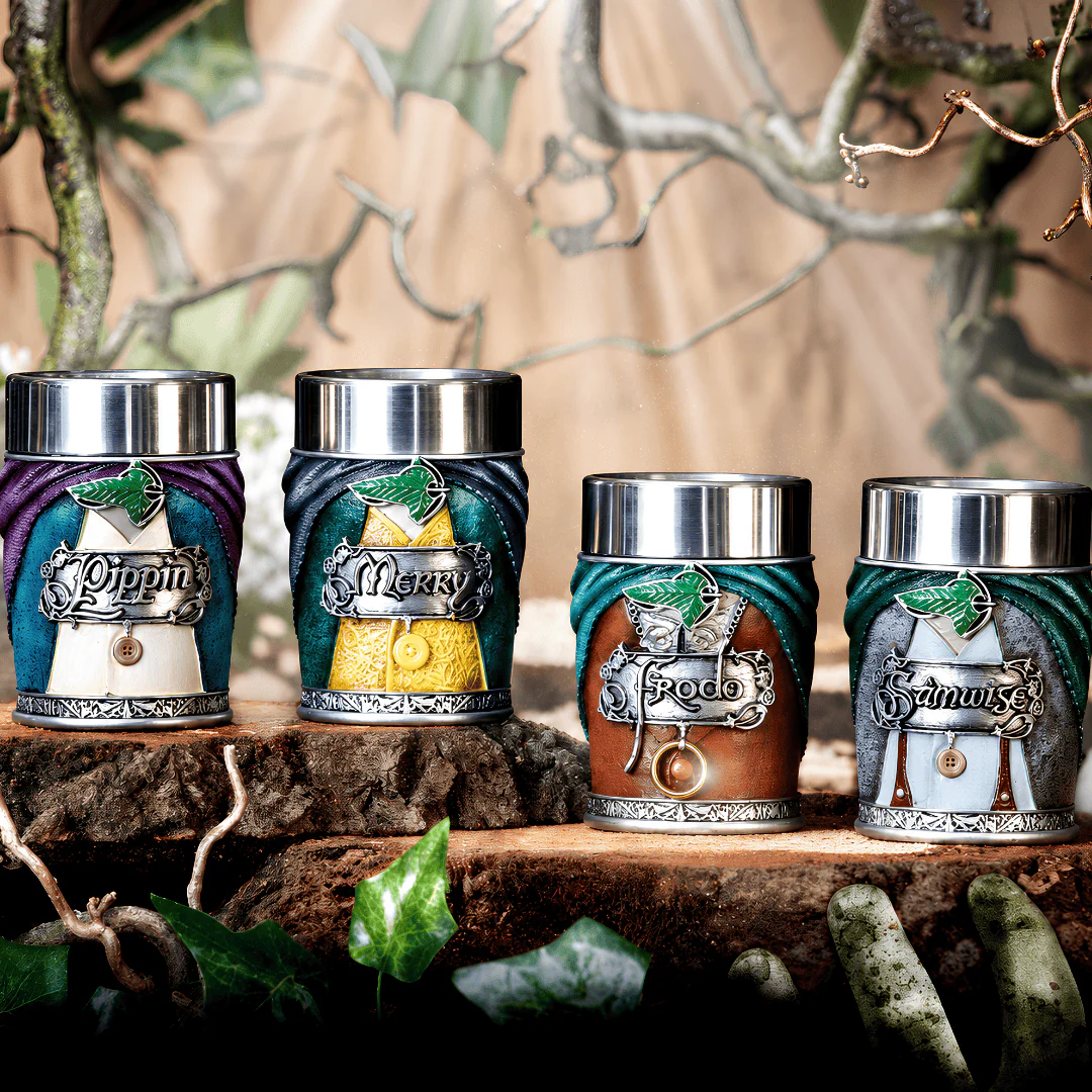 Set de 4 verres à shot - Hobbits