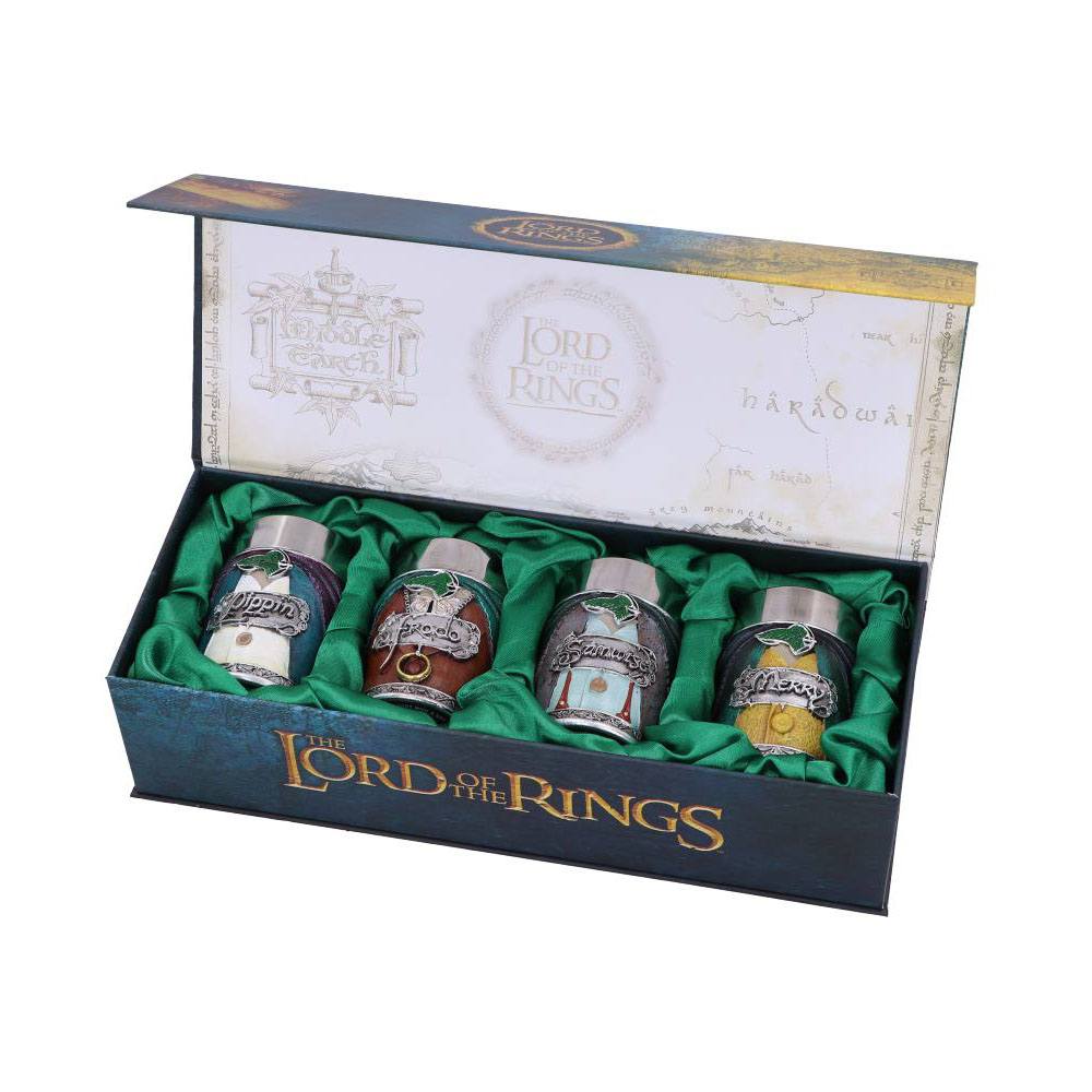 Set de 4 verres à shot - Hobbits - Image 2